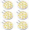 Unbranded 6X G8 Bi-Pin Base 120V 3000K Puck Light Bulbs