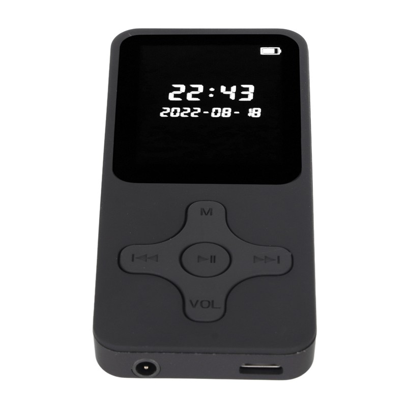 MP3 MP4 Player Bluetooth 5.0 Ultra Thin Digital LCD 1.77