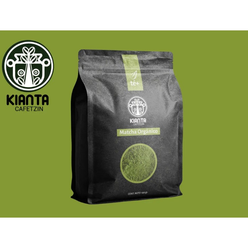 Té Matcha Orgánico En Polvo Kianta Cafetzin 100g