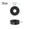 QUARKZMAN Pack of 4 Rubber Spacers 1-1/2 Inch AD 1/2