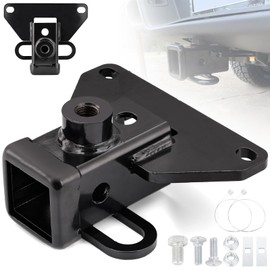 13434 Class 3 Trailer Hitch 2-Inch Receiver Fit for Jeep Gladiator JT Pickup Truck 2020-2024 Rust Resistant with Black Glossy Coating