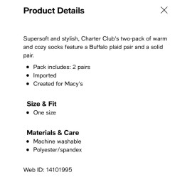 Charter Club Women Crew Butter Socks Super Soft Fuzzy Green White 9-11 New 2 Pk