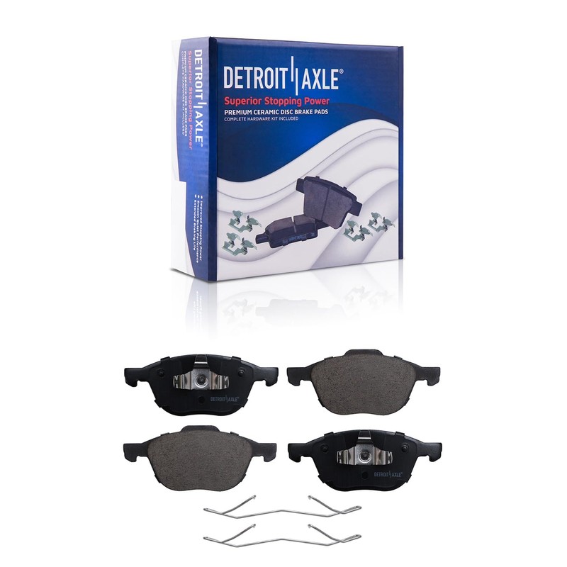 Detroit Axle - 2.0L Front Brake Kit for 2004-2013 Mazda