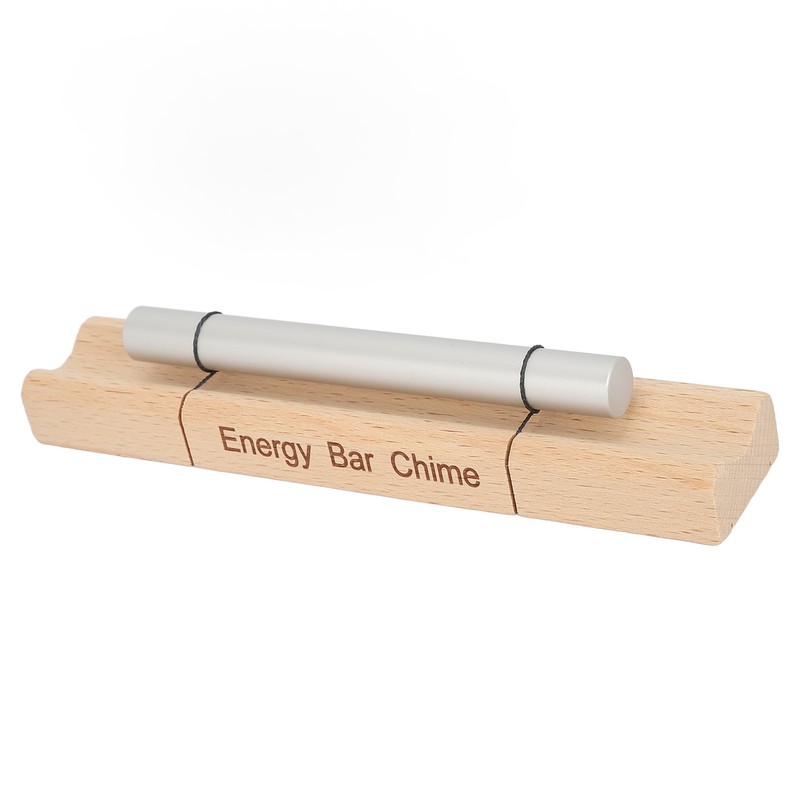 Meditation Chimes Mindfulness Aluminum Alloy Wooden Single Sound Hand Bell