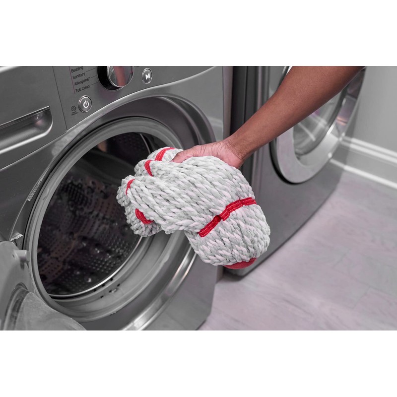 Rubbermaid Commercial Products Self-Wringing Ratchet Twist Mop with Blended Yarn