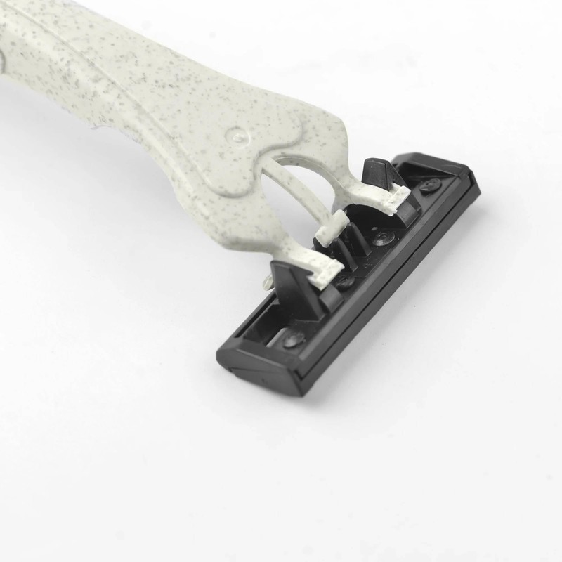 Disposable Razors Wheat Biodegradable Razors Triple Blade Eco Friendly 9