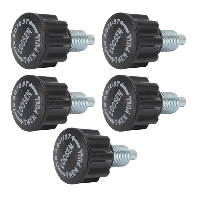 5PCS Pull Pin Spring Knob Replacement Exercise Bike Locking Pin