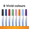 BIC Velleda 1721 Whiteboard Pens - Assorted Colours, Pack of