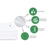 Waterproof Crib Mattress Protector Zippered 2 Pack, 6-Side Waterproof Crib