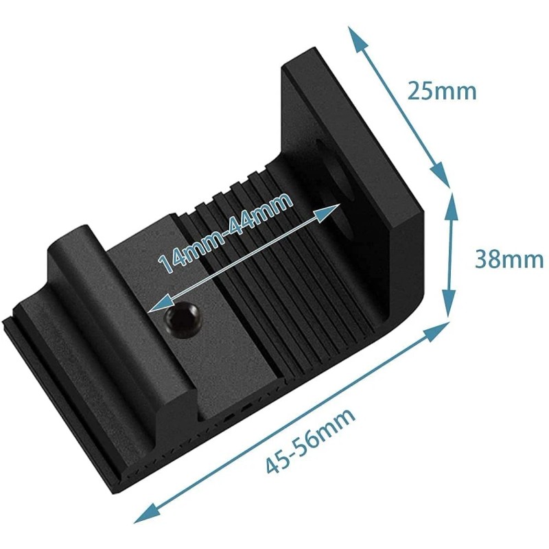 Ccjh 1PC Floor Fuide for Barn Door Hardware No Drilling