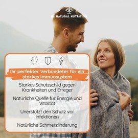 N2 Natural Nutrition Gele Royale Pur mit Propolis + Vitamin C + Echinacea. 60 Tage. 2000 MG. Reduziert Mdigkeit und andere Symptome, erh?ht Energie, Vitalit?t und st?rkt den Stoffwechsel. CE. N2 Natural Nutrition