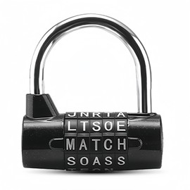 5 Letter Combination Password Robust Security Lock (Nine-Way)
