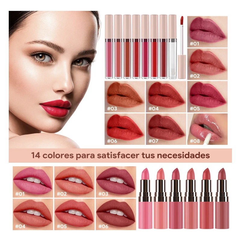134 Kit De Maquillaje Profesional Completo Para Principiante