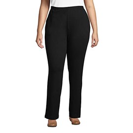 Lands' End Women s Sport Knit Pants Black Petite Large