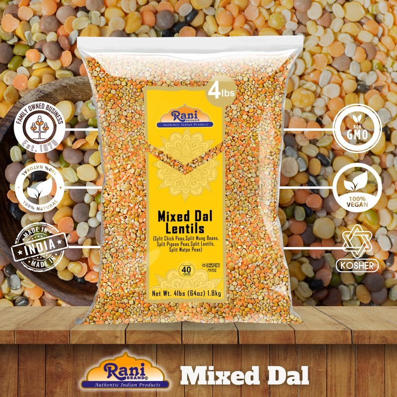 Rani Mixed Dal (Chana Dal, Moong Dal, Toor Dal, Masoor