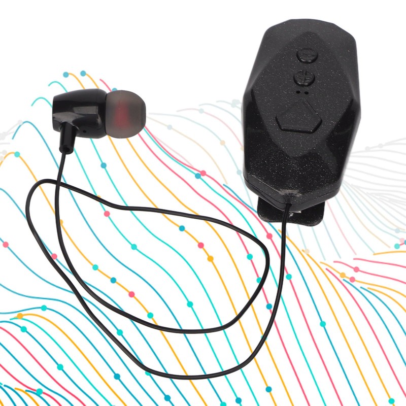 Clip On Wireless Earpiece Single Ear Long Battery Life Power