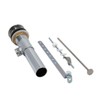 EZ-FLO Pop-Up Lavatory Sink Drain Assembly, Brass Body with Brushed