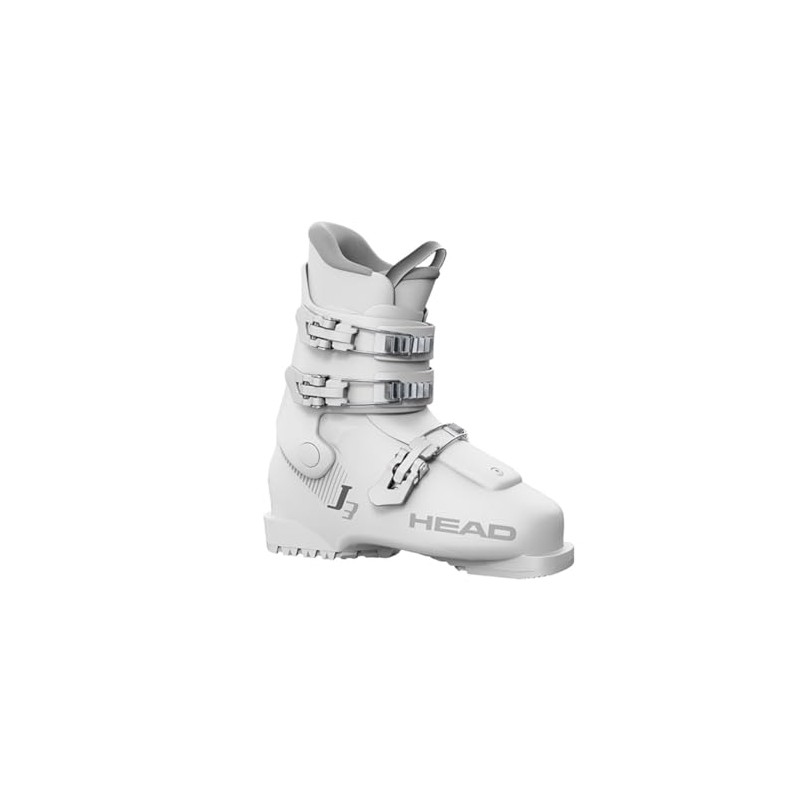 HEAD J 3 Junior Ski Boot, Color: White/Gray, Size: 255
