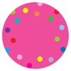 11" Dots Classroom Floor Decal (Pink)