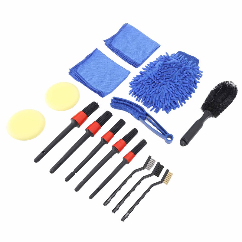 Car Cleaning Brushes Kit Highly Efficient Reliable Versatile Rugged Car