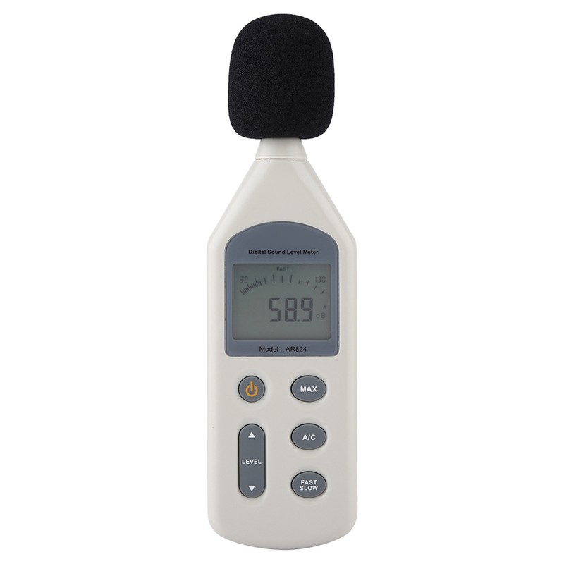 SMART SENSOR AR824 Digital Sound Level Meter Noise Tester Measuring