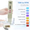 Mesee LCD Digital TDS-3 Meter, TDS/Temp Water Tester Pen Water