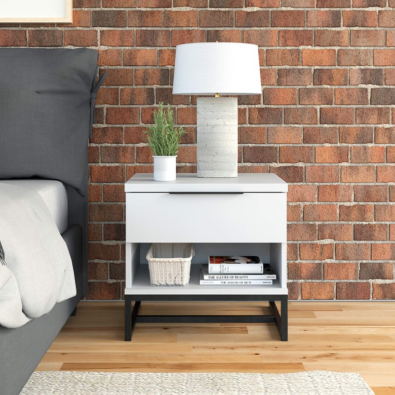 Boyd Sleep Catania Nightstand, White