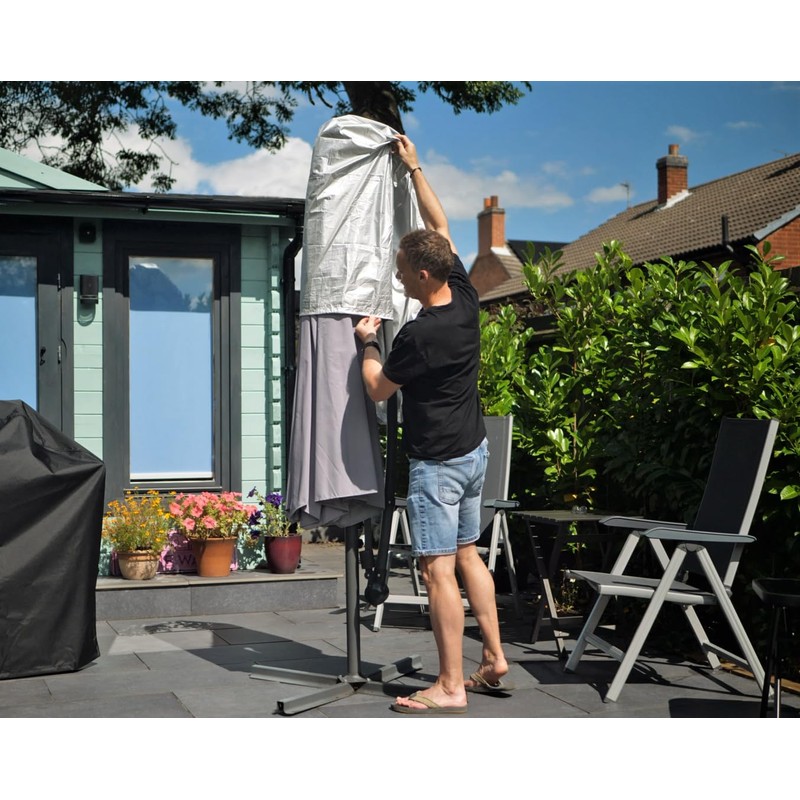 Speedwellstar Parasol Cover Banana Cantilever Hanging Large Off Set Umbrella