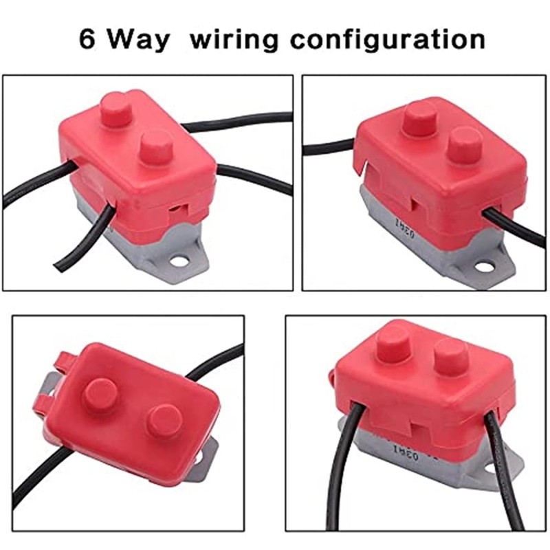 Genuine KUOYUH Circuit Breaker AR Series 5-50A 12VDC – 24VDC