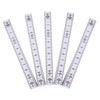 SEWACC 5 Pcs Folding Ruler Flexible Measuring Tool Professional Grade