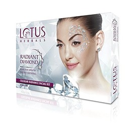 Lotus Herbal Radiant Diamond Cellular Radiance 4 Facial kit