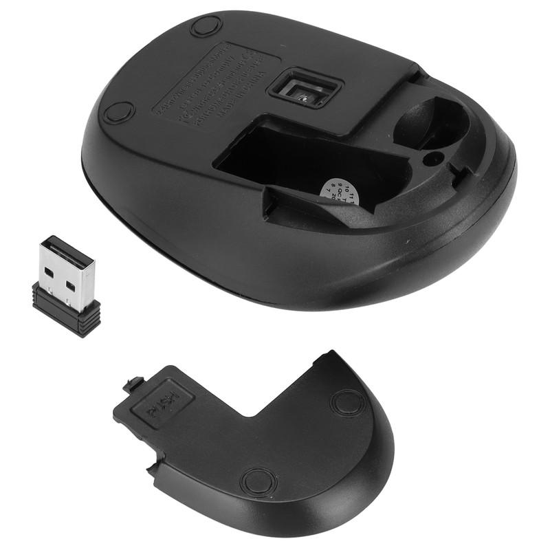 Keyboard Mouse Combo 2.4Ghz Wireless Splashproof Mute Optical Engine Positioning