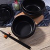 Swlthwen Korean Stone Bowl with Tray, Premium Ceramic Hot Pot