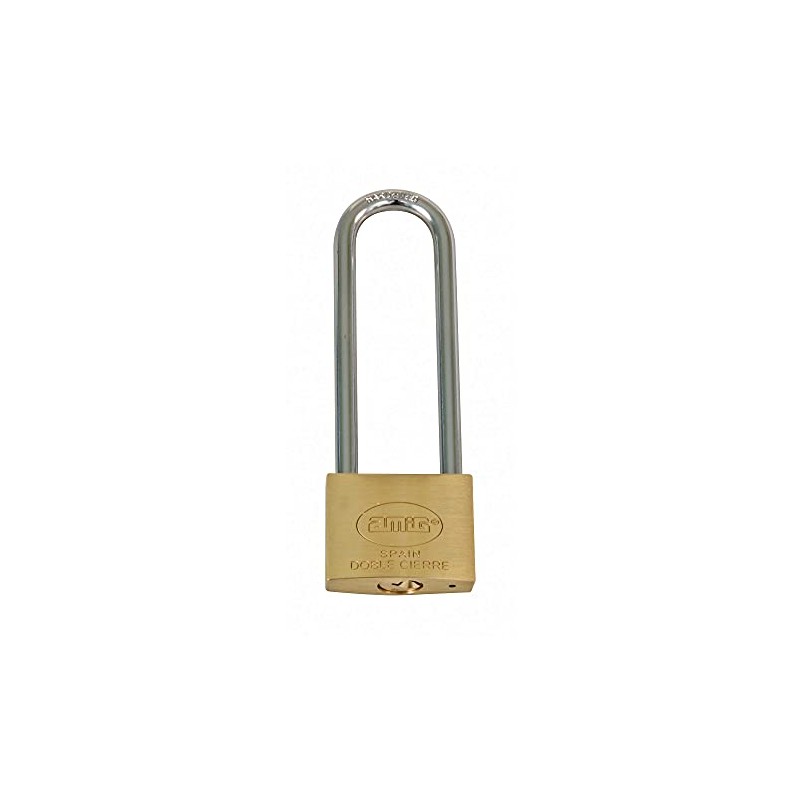 Amig 3el Extra Long Padlock Diameter 50m Brass Display