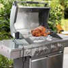 Onlyfire Universal Barbecue Grill 3 Inch Slide Rotisserie Motor Bracket,