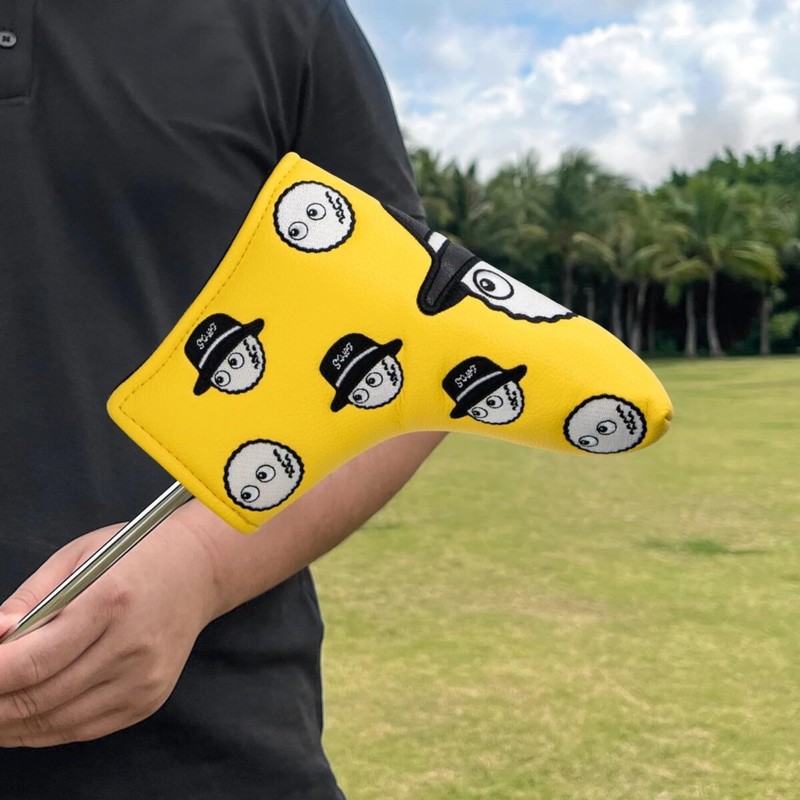 Ncolor Putter Cover Golf Headcover Pin Shaped Magnet Fit Scotty