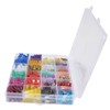 250Pcs Car Fuses Assortment Kit Aluminum Sheet Automotive Replacement M