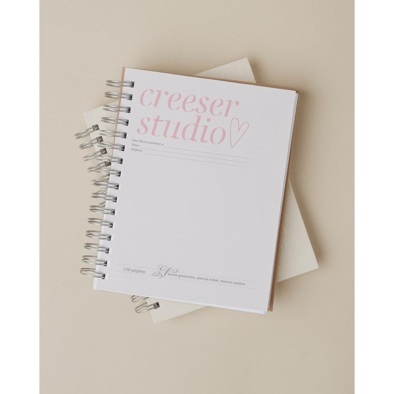 Libreta de Cuadro 150 Hojas 300 páginas Hazlo por ti