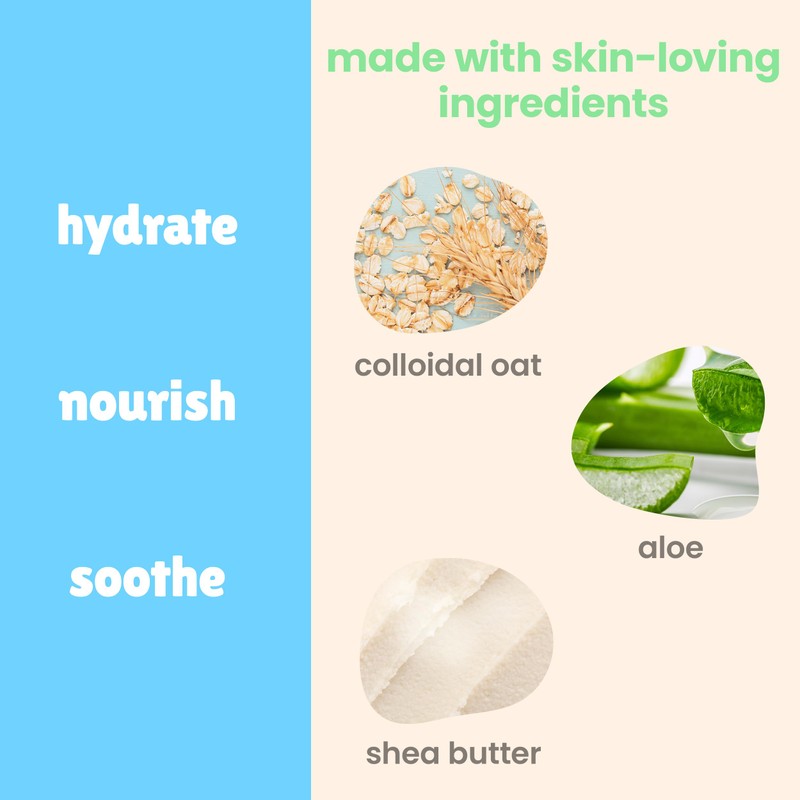 Baby Magic Soothing Hair & Body Wash | Soothes and