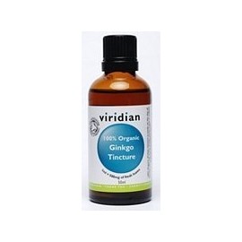 Viridian -100% Organic Ginkgo biloba Tincture 50ml