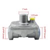 MENSI Natural Gas Pressure Regulator with 3/4" FNPT Thread, 1/2