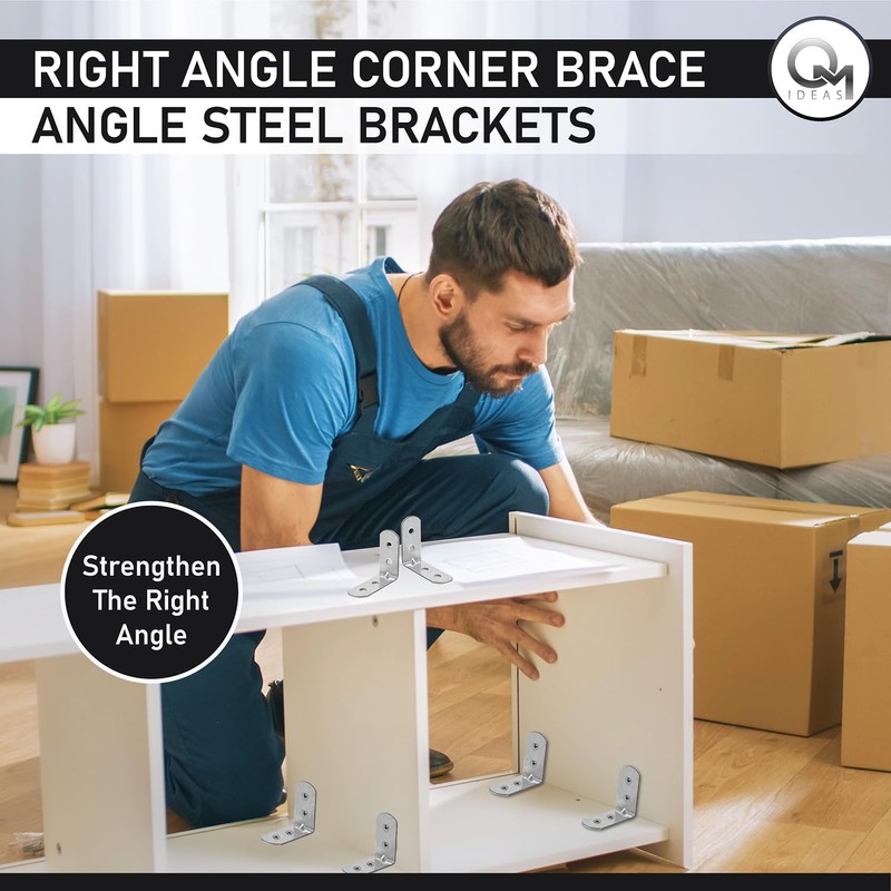 OMIDEAS 20 x Angle Bracket (30 x 30 x 16)