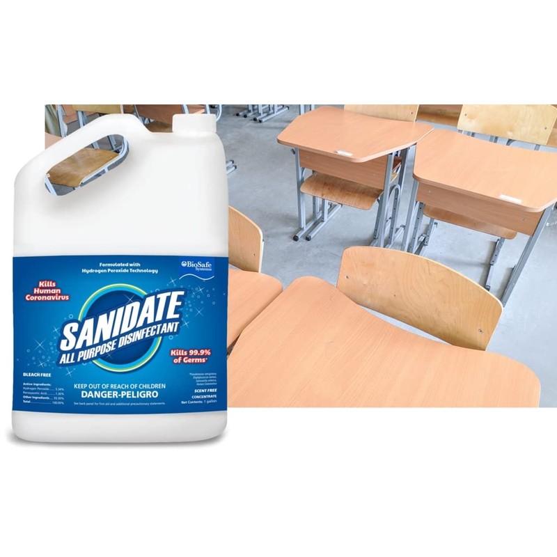 SaniDate® All Purpose Disinfectant, 1 Gallon, unscented