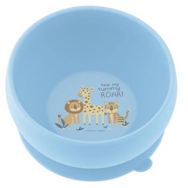 Stephen Joseph, Silicone Baby Bowls, Suction Bowl, Stay Put Suction Bowl, First Stage Self Feeding, Zoo