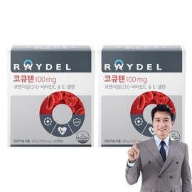 Reydel CoQ10 100mg 30g, 60 tablets, 2 units / 레이델 코큐텐 100mg 30g, 60정, 2개