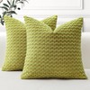Artscope Pom Poms Decorative Corduroy Cushion Covers 45x45cm Super Soft