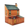 O gauge (7mm) 1:43 scale Model Railway Building ROW HOUSE