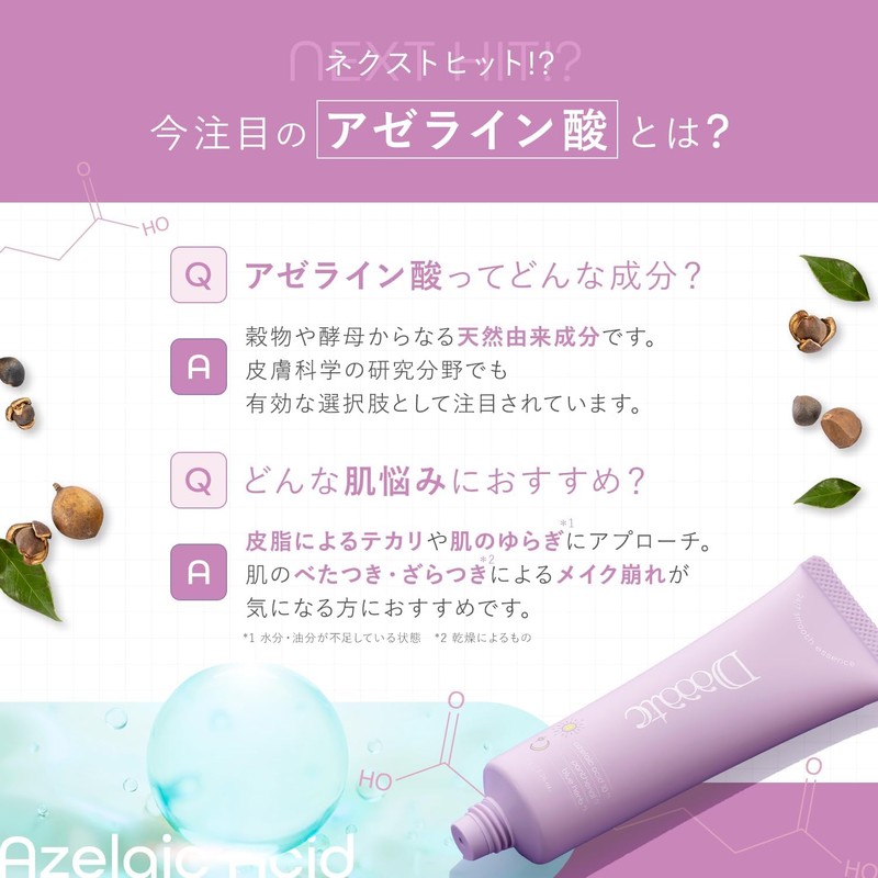 Daaate 24/7 Smooth Essence Serum 50g Azelaic Acid 99% Purity