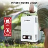 Camplux Tankless Gas Water Heater Portable Instant Shower System Outdoor