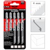 25 x TopsTools JSTTX344D_5 XT344D 132mm Jigsaw Blades Designed for